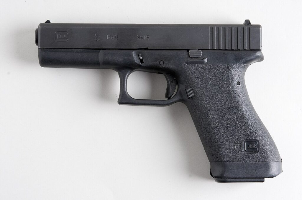 Glock 17 OD handgun