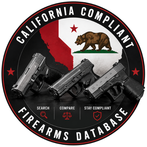 Cal Gun Roster logo: California Compliant Firearms Database