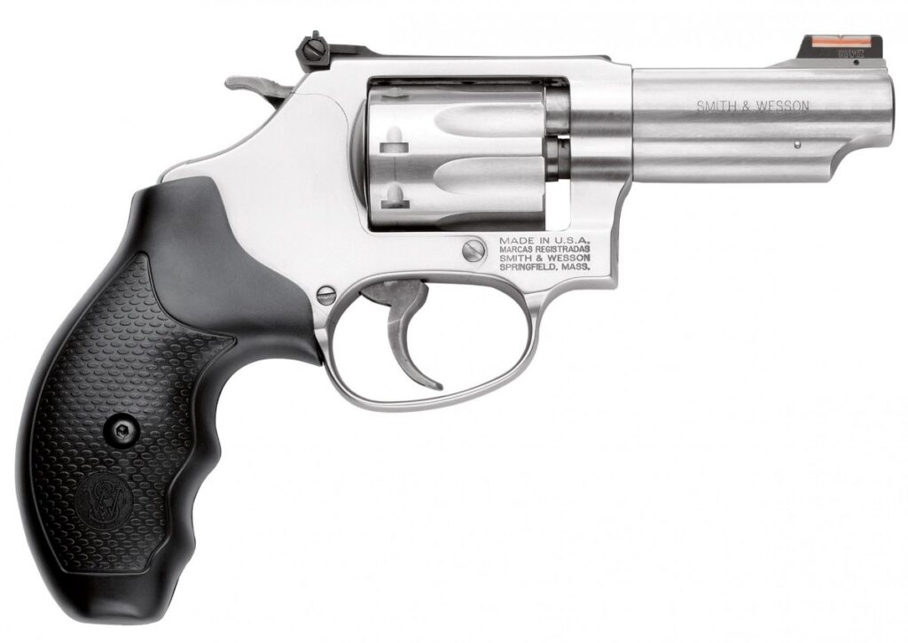 Smith & Wesson 63-5 Hi-Viz (Satin Stnls) SKU 162634 handgun