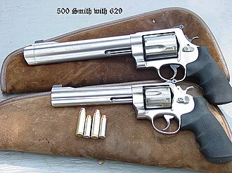 Smith & Wesson 500 (Satin Stainless) SKU 163565 handgun